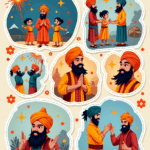 Indian Gods - Religious - Stickers Sheet v42